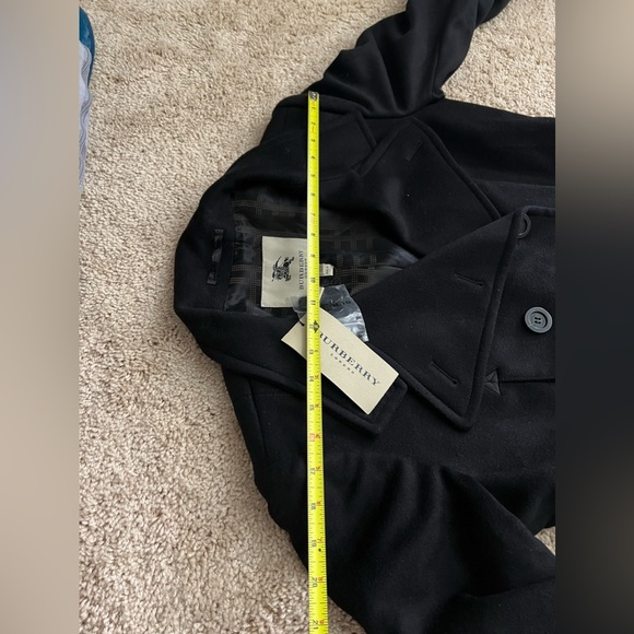 Burberry woolen coat usa large also fit medium - Picture 11 of 15
